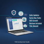 TNR Development Studio client benefits for WordPress sites